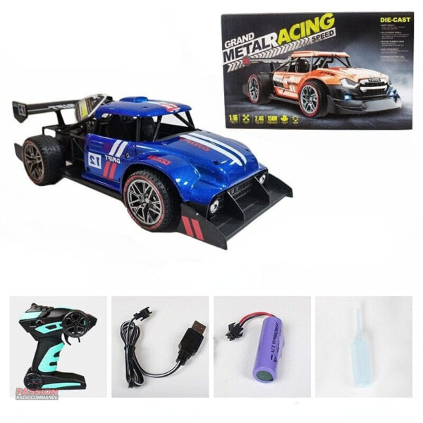 Voiture RC colorée pour les jeunes enfants
