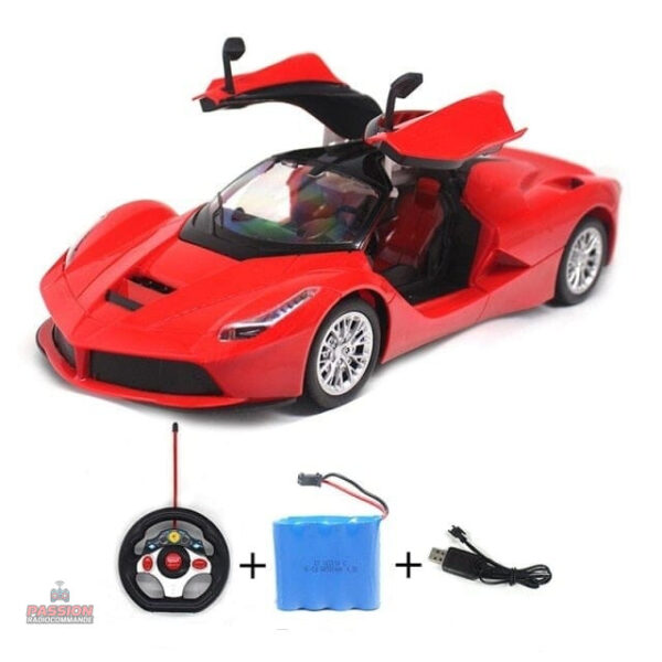 Voiture télécommandée à thème Ferrari