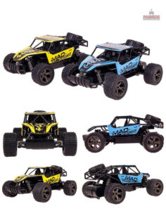 Voiture RC avec grandes roues pour aventures