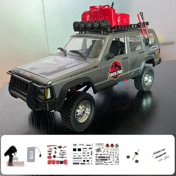 Voiture radiocommandée pour fans de Jurassic Park