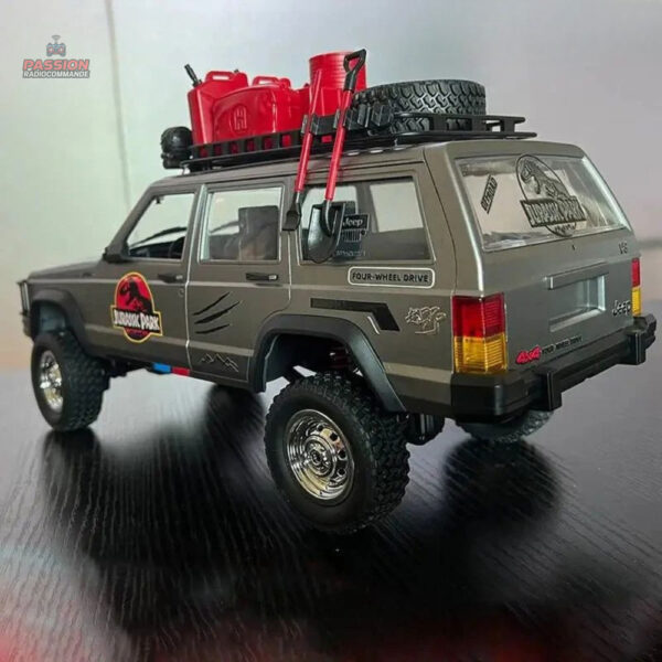 Voiture télécommandée inspirée de Jurassic Park