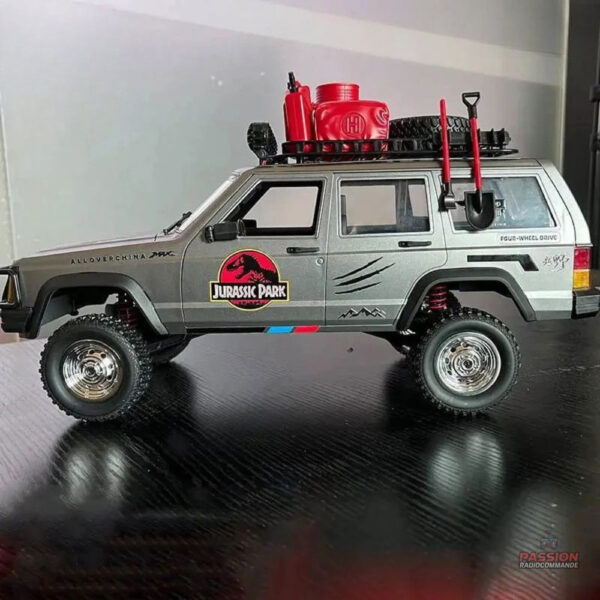 Voiture RC sur le thème Jurassic Park