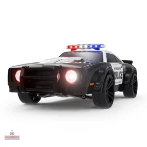 Voiture de police radiocommandée pour jeux