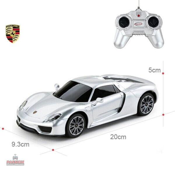 Voiture RC Porsche, parfaite pour les amateurs de vitesse