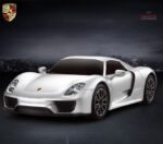 Porsche radiocommandée, jouet dynamique pour les enfants