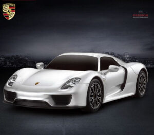 Porsche radiocommandée, jouet dynamique pour les enfants