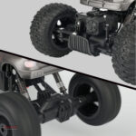 Voiture RC conçue pour l'aventure en extérieur