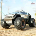 Cybertruck tout terrain télécommandé pour aventures en extérieur