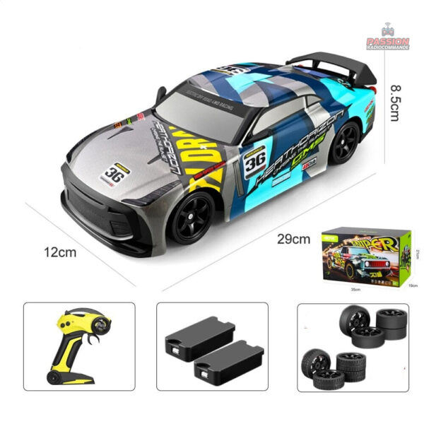 Expérience de conduite dynamique avec cette voiture RC