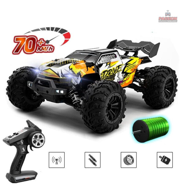 Voiture RC rapide 70 km/h pour des courses endiablées