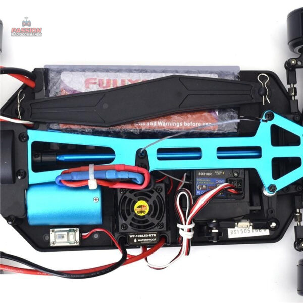 Voiture radiocommandée 1/10 brushless performante