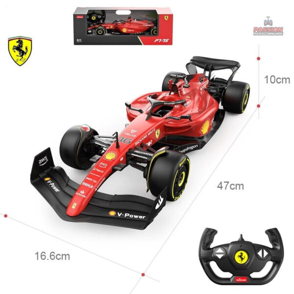 F1 télécommandée, design aérodynamique pour une meilleure maniabilité