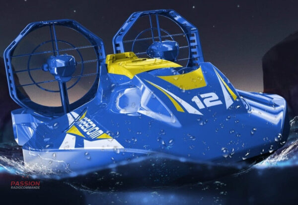 Modèle RC amphibie pour aventures sur terre et eau
