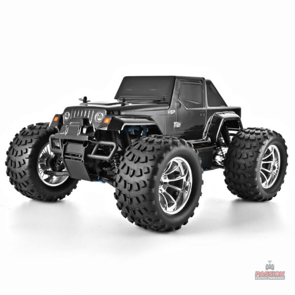 Voiture RC thermique 4x4 tout-terrain