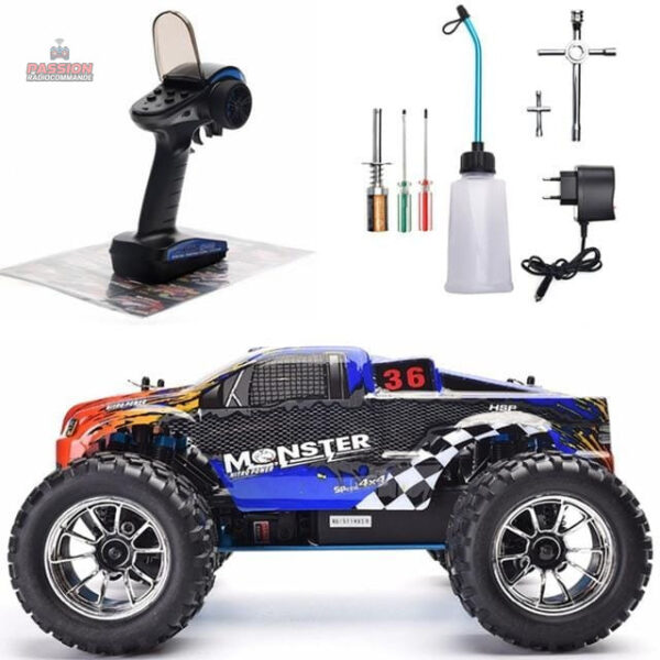 RC 4x4 avec maniabilité exceptionnelle
