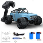 Expérience de course avec voiture télécommandée 4x4