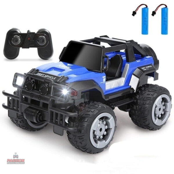 Voiture RC avec autonomie prolongée
