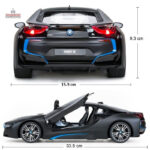 BMW i8 radiocommandée avec design moderne