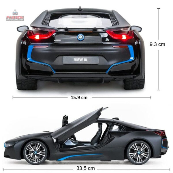 BMW i8 radiocommandée avec design moderne