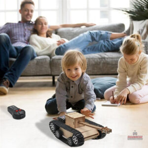 Modèle en bois, voiture télécommandée pour enfants et adultes