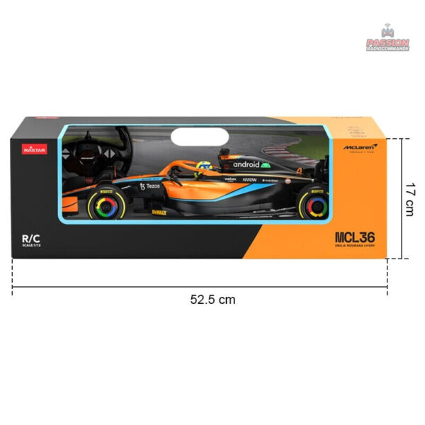 Télécommande F1 McLaren pour des manœuvres précises