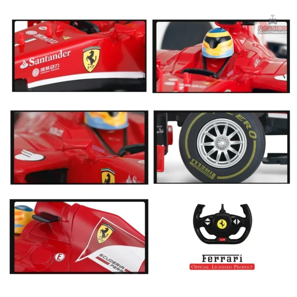 Modèle de course télécommandé Ferrari