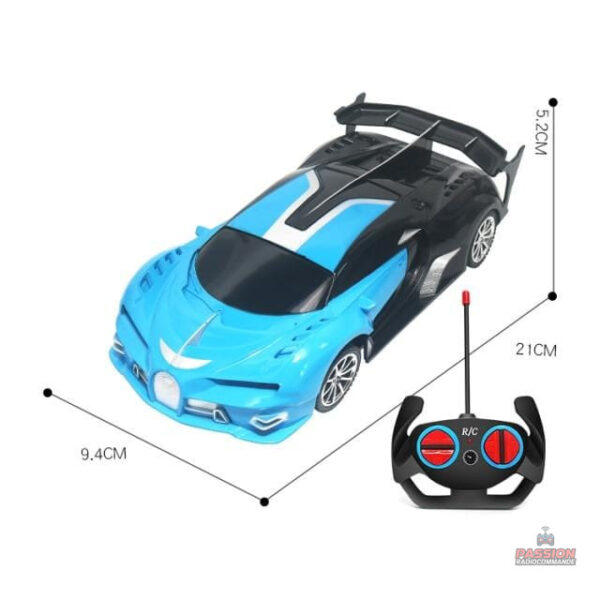 Voiture télécommandée ludique pour les petits