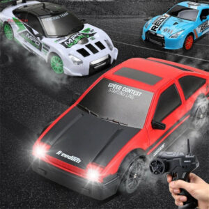 Voiture RC colorée pour des aventures en intérieur