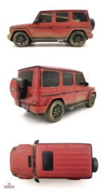Voiture RC Mercedes G63, idéale pour les aventures en intérieur
