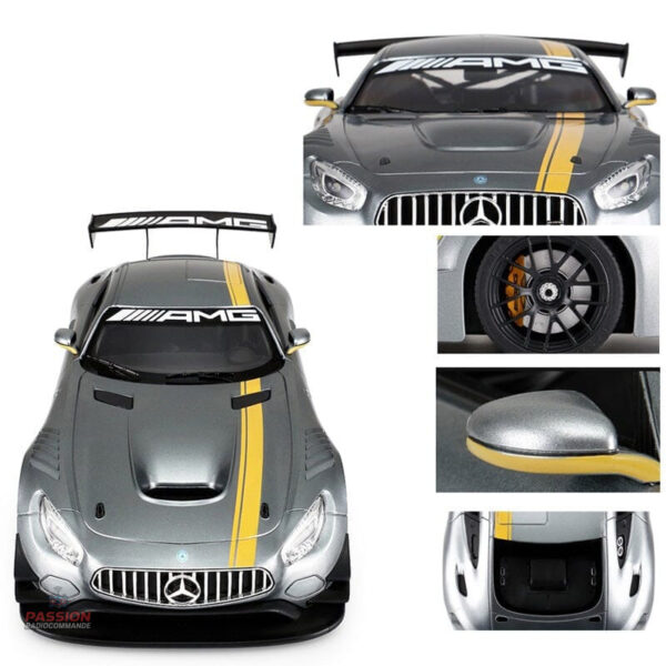 Expérience de conduite réaliste avec la Mercedes AMG GT3