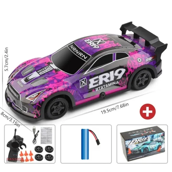 Modèle télécommandé pour des figures de drift impressionnantes