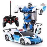 Voiture télécommandée transformable en robot