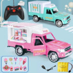 Jouet télécommandé pour filles, design coloré et fun