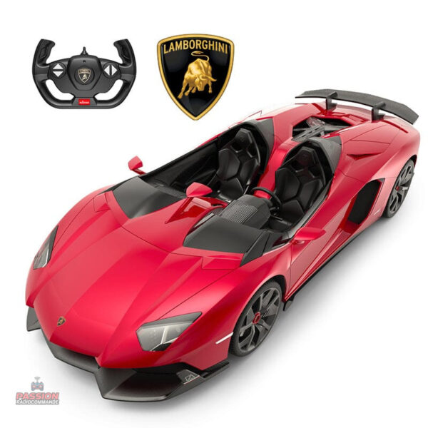 Voiture télécommandée Lamborghini Aventador rouge
