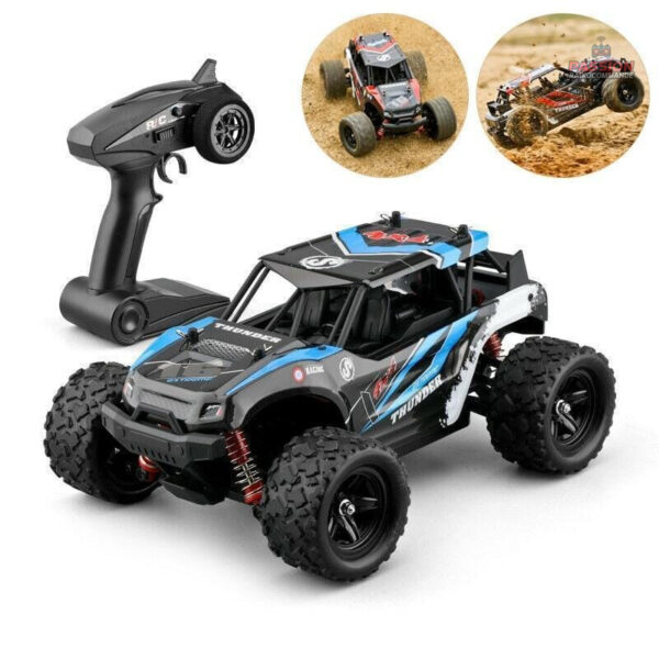 Modèle tout terrain rapide, idéal pour la course