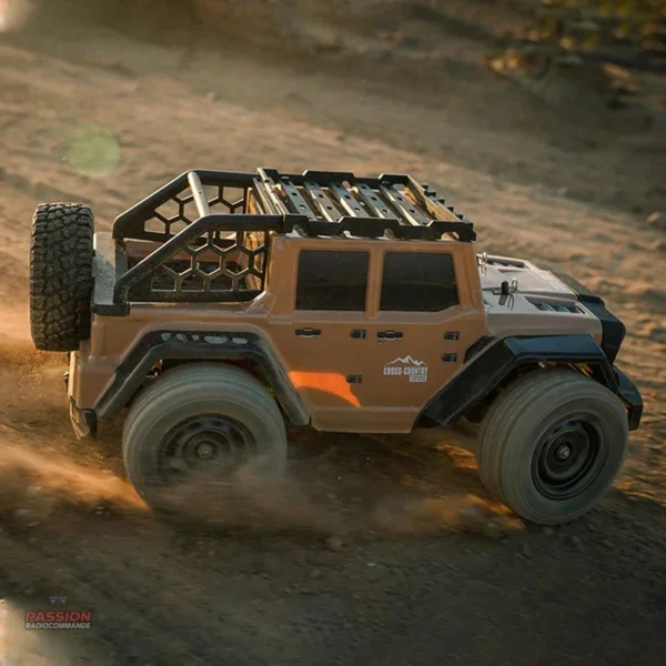 Voiture RC idéale pour les parcours difficiles