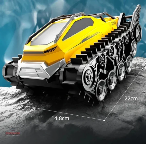 Voiture RC robuste pour exploration en extérieur