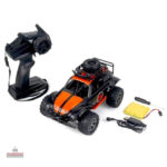 Voiture radiocommandée pour aventures tout terrain