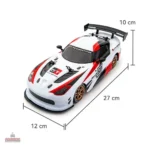 Expérience de course immersive avec cette voiture télécommandée