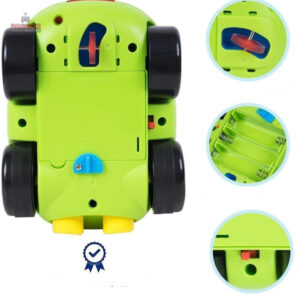 Jouet de conduite pour enfants, voiture radiocommandée colorée