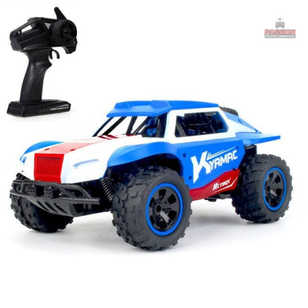 Voiture RC robuste pour terrains variés