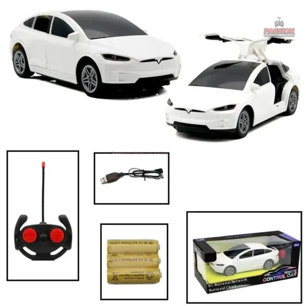 Tesla télécommandée, plaisir de conduite pour filles