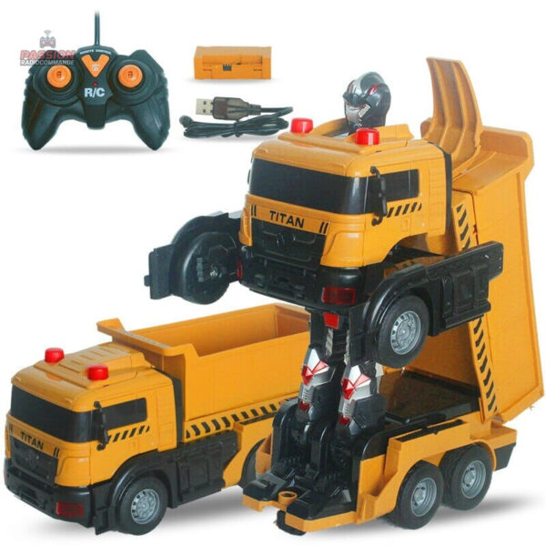 Aventure tout terrain avec la voiture Transformers télécommandée