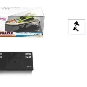 Bateau rc compact pour naviguer sur l'eau facilement