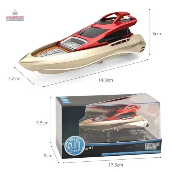 Yacht rc pour des courses palpitantes sur la surface de l'eau
